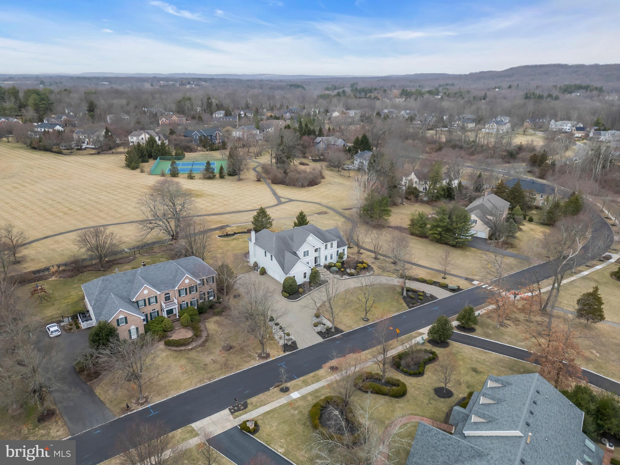 317 Christopher Drive Princeton, NJ 08540 - Photo 58 of 66 an aerial view of a house with outdoor space
