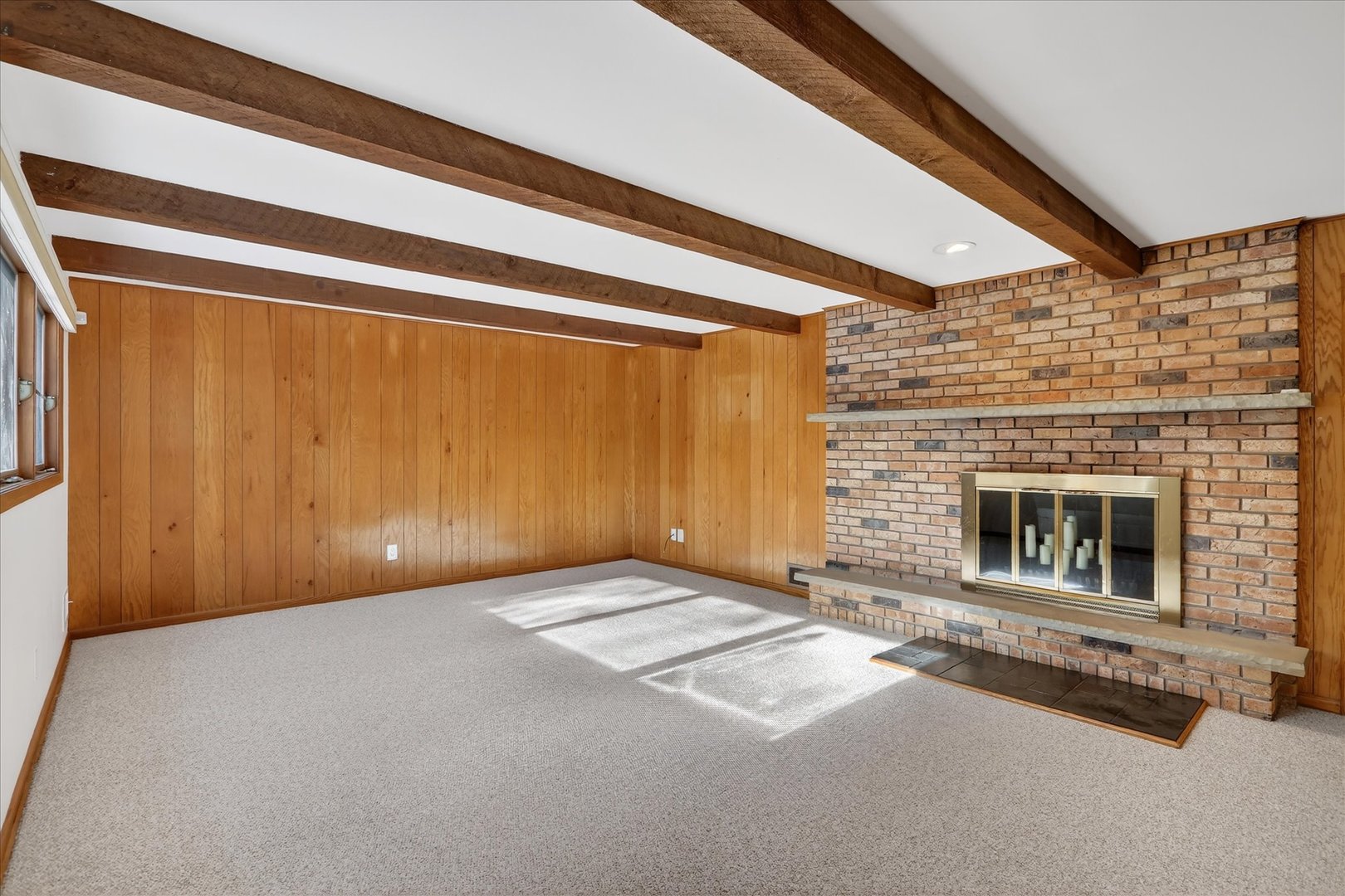 5103 Brookview Road Rockford, IL 61107 - Photo 29 of 51 a view of an empty room with a fireplace
