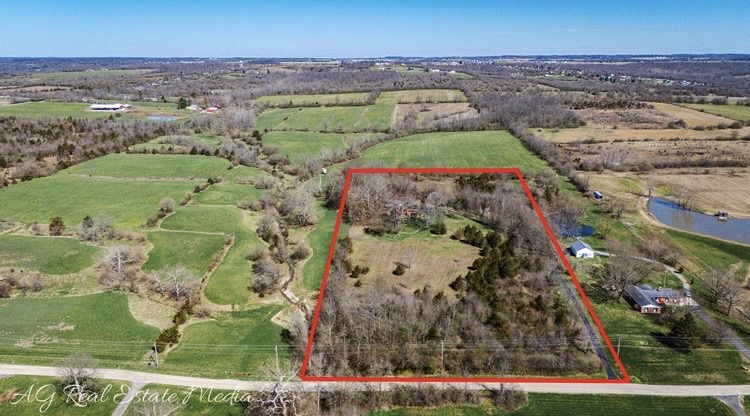 2066 Tolbert Road Hamilton, OH 45011 - Photo 60 of 63 This elevated view captures the extensive land, offering ample space and serene natural surroundings.
