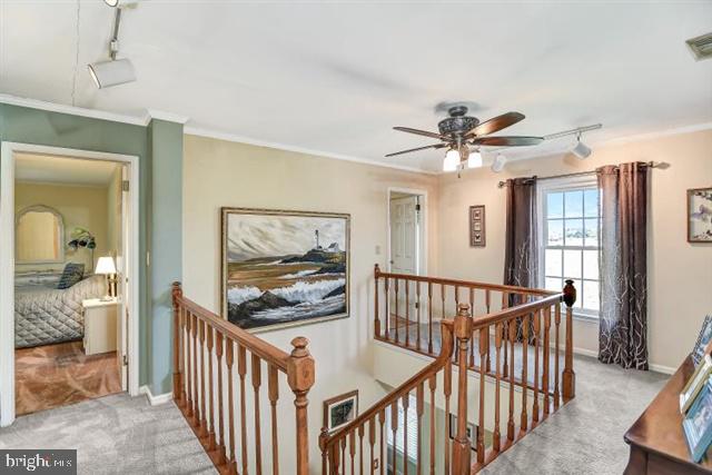 596 Province Line Road Allentown, NJ 08501 - Photo 19 of 50 a view of a hallway with a bedroom