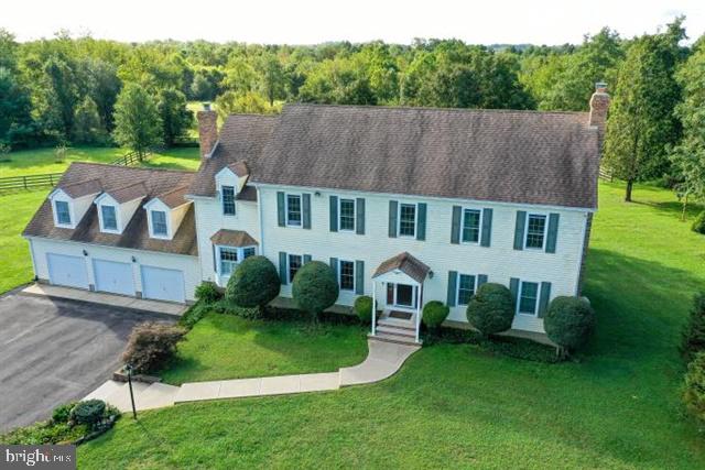 596 Province Line Road Allentown, NJ 08501 - Photo 38 of 50 a aerial view of a house with a garden