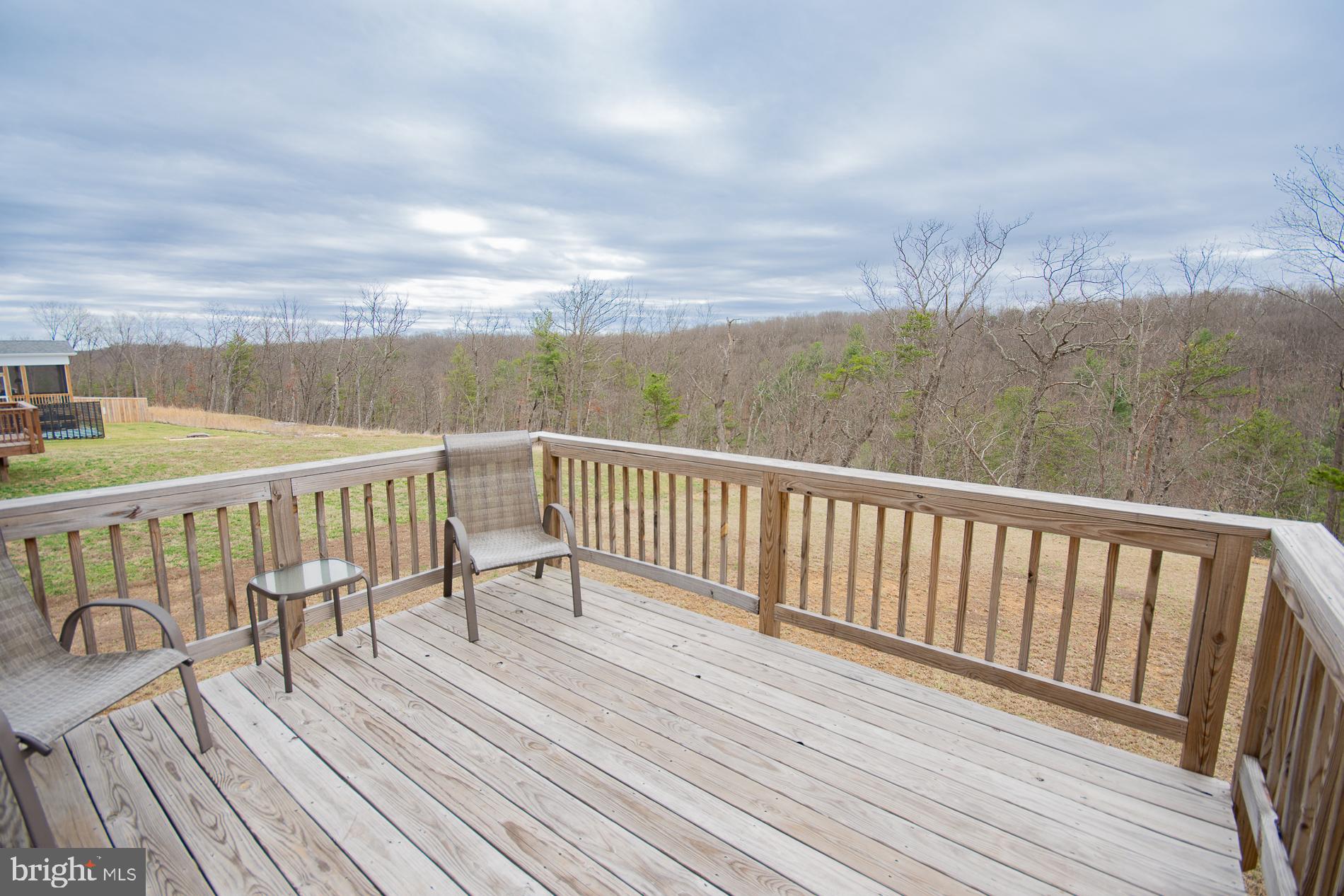 90 Larimar Lane Inwood, WV 25428 - Photo 41 of 66 a view of a balcony with wooden floor