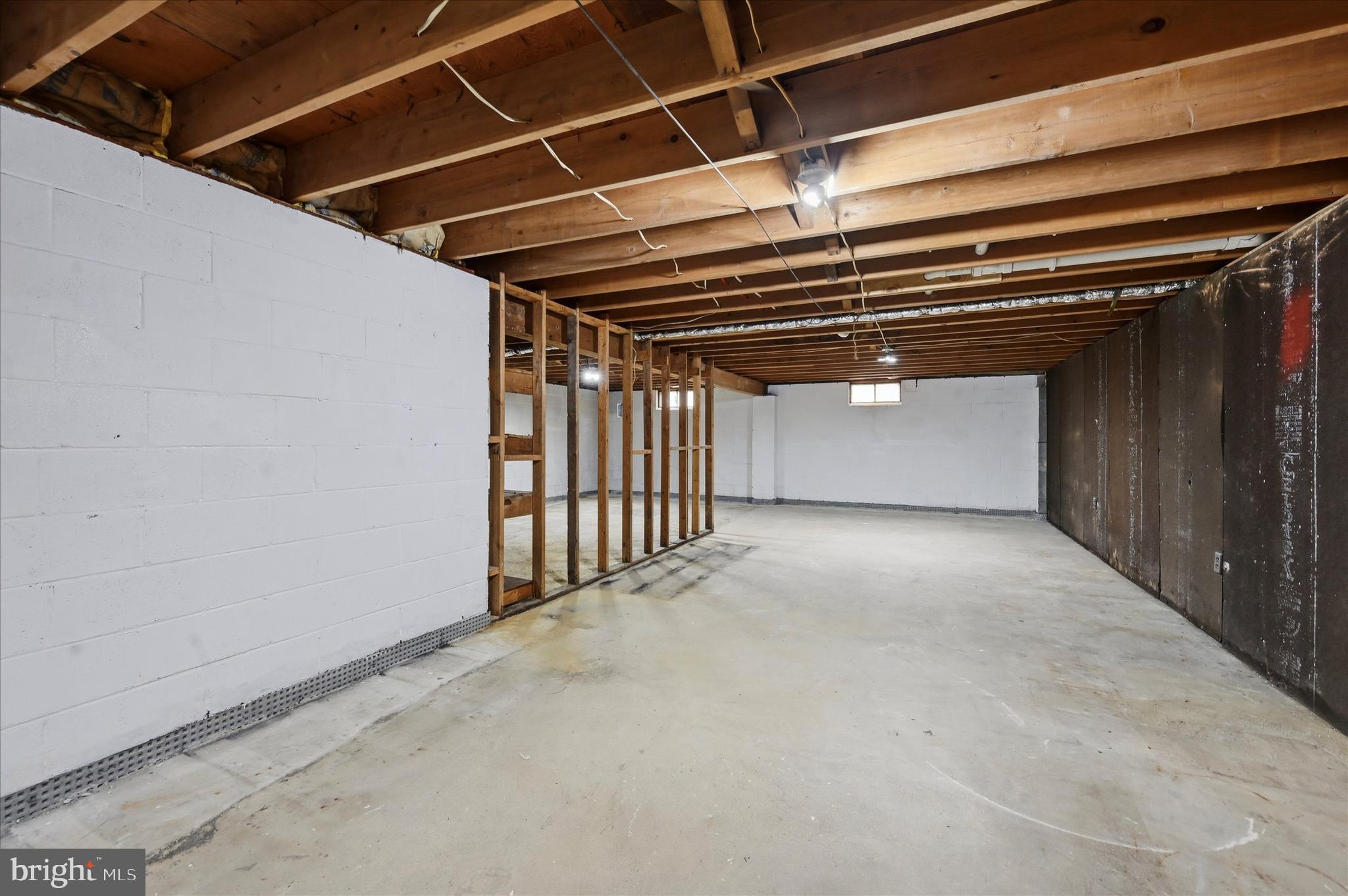 137 Maloney Road Elkton, MD 21921 - Photo 33 of 37 Unfinished Basement ready for Storage or Finishing