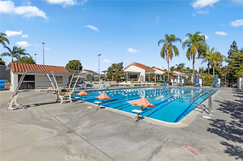 1981 Chevy Chase Drive Brea, CA 92821 - Photo 36 of 52 a view of a swimming pool with sitting area