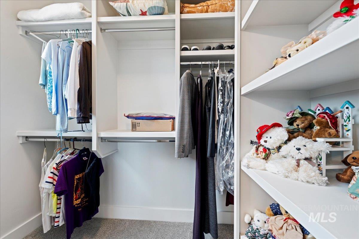 280 North Boulder Rdg Way Eagle, ID 83616 - Photo 31 of 50 Walk in closet with carpet flooring