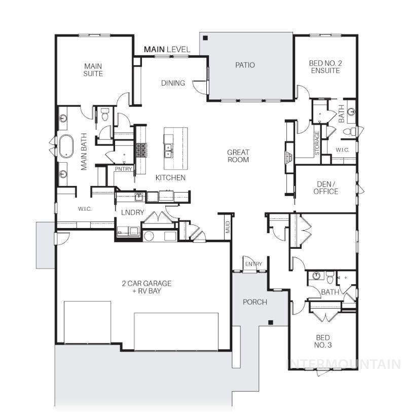 280 North Boulder Rdg Way Eagle, ID 83616 - Photo 50 of 50 View of home floor plan