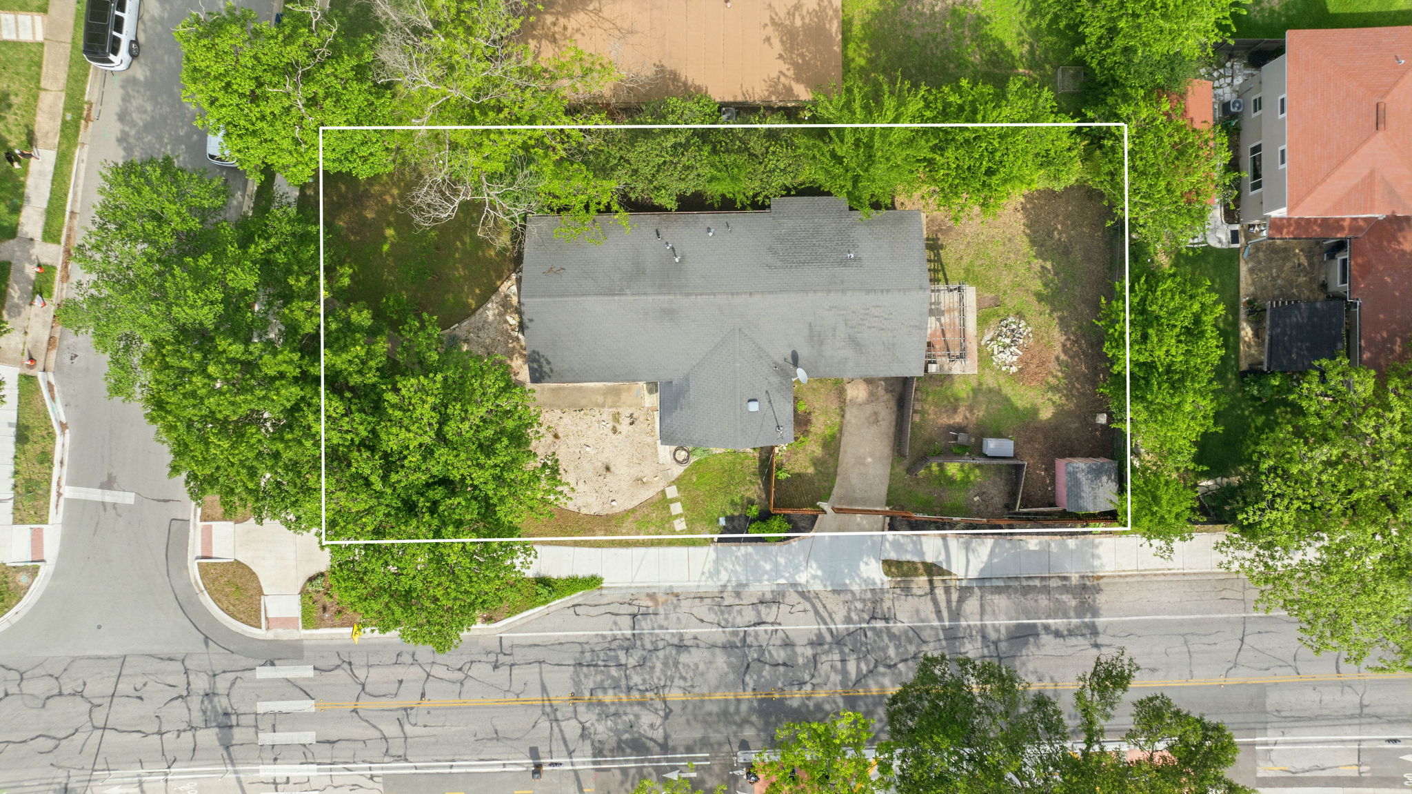 2800 West 50th Street Austin, TX 78731 - Photo 19 of 24 Please request survey for exact boundary lines