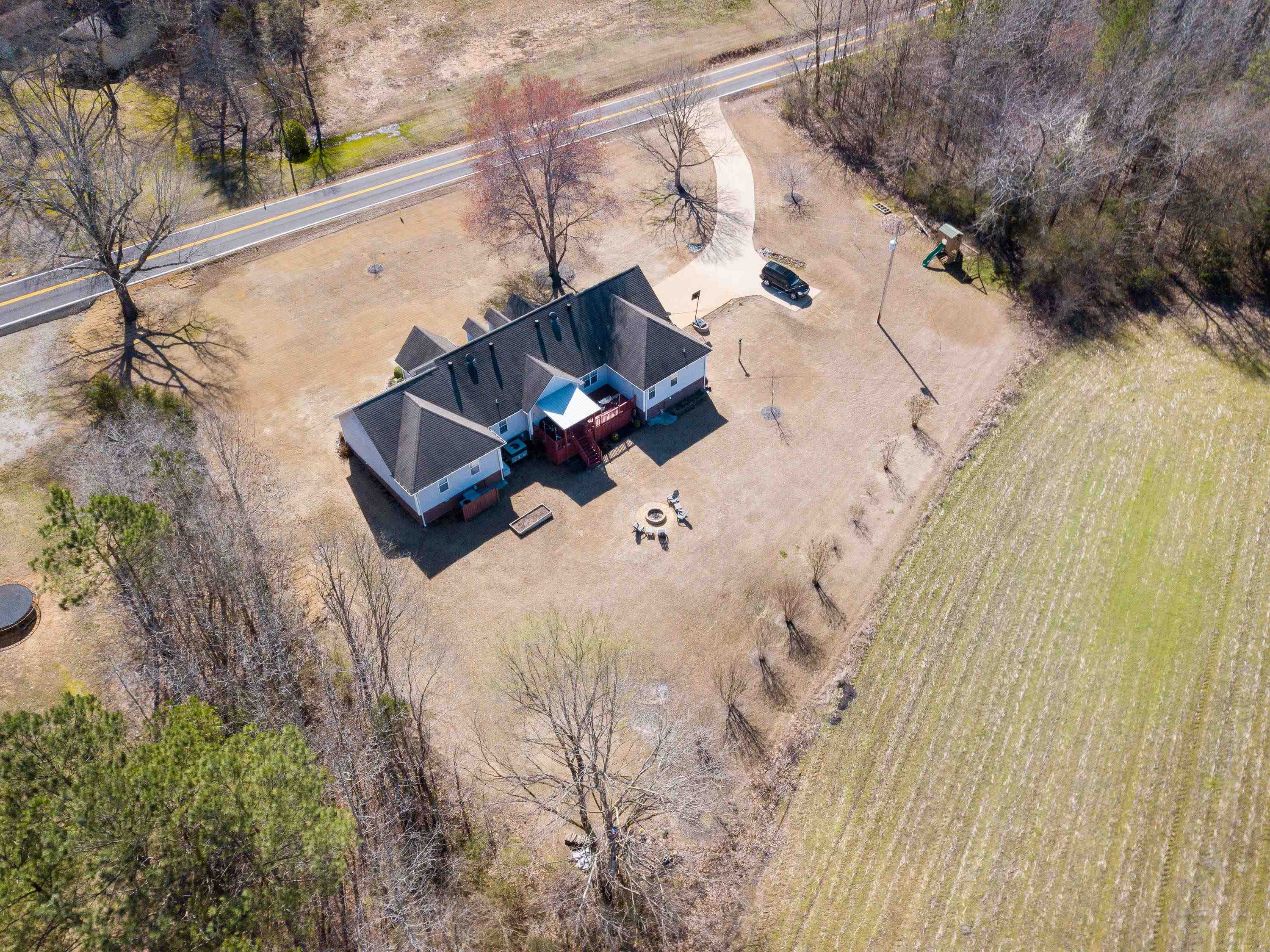 6843 Michie Pebble Hill Road Michie, TN 38357 - Photo 25 of 25 a view of roof with sitting area