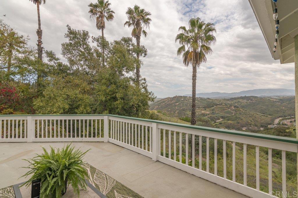 4327 Hollyhill Road Vista, CA 92084 - Photo 15 of 40 View from Deck