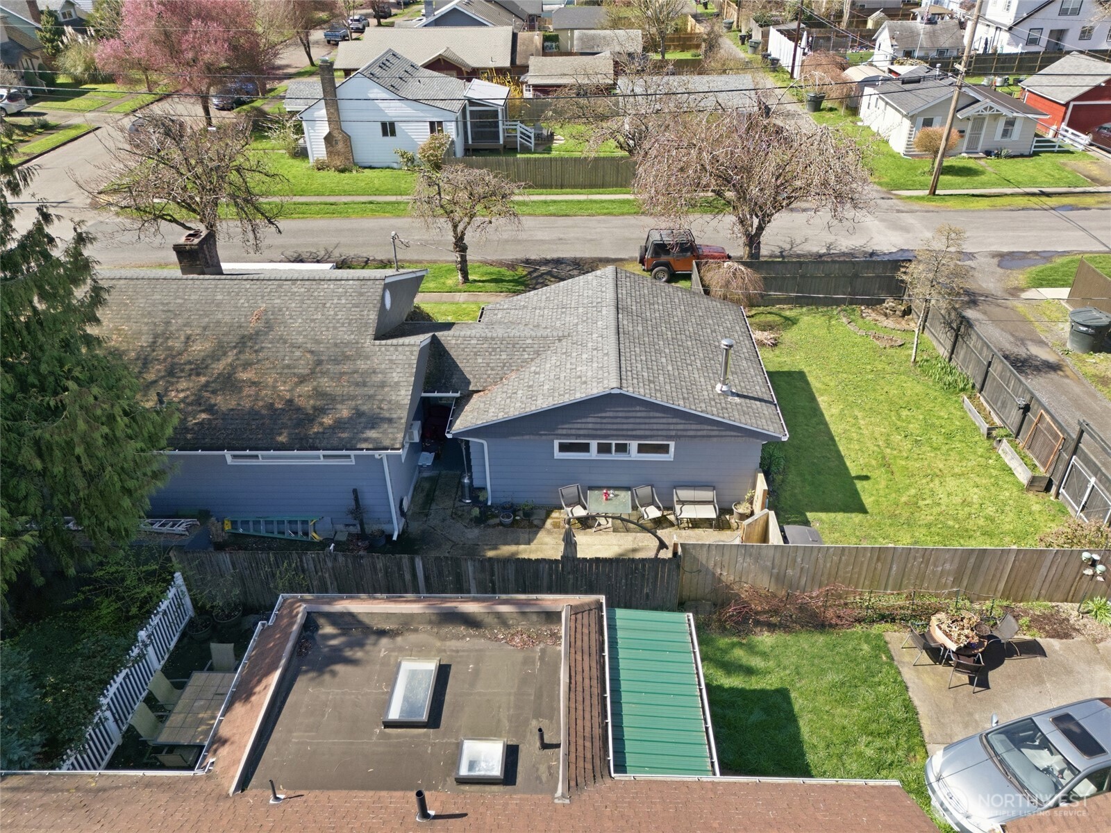 2748 Field Street Longview, WA 98632 - Photo 38 of 39 an aerial view of a house with outdoor space