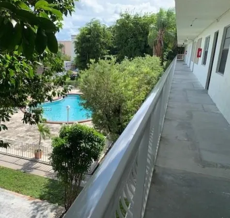 a view of balcony