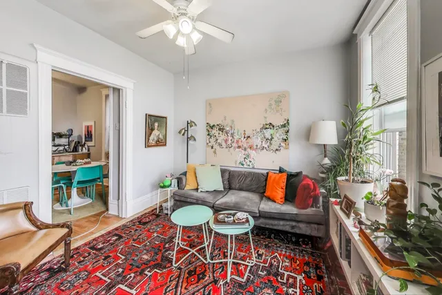 a table and chairs in a balcony