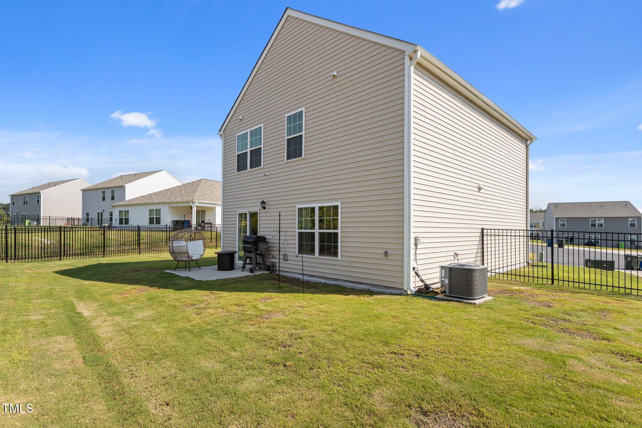 3641 Drafton Drive Raleigh, NC 27610 - Photo 9 of 10 a view of a house with swimming pool and porch