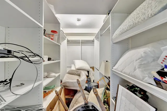 a view of storage and utility room