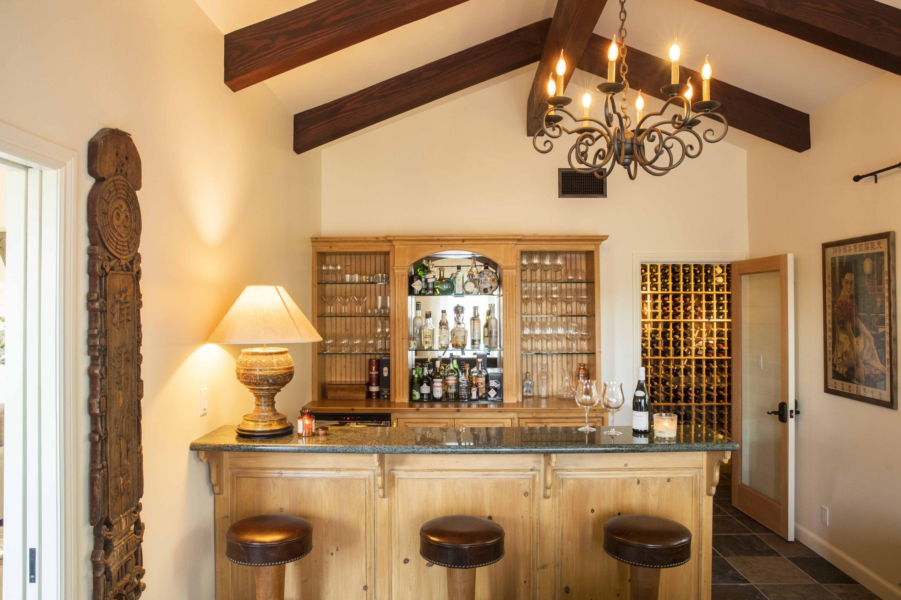 2239 Feather Hill Road Santa Barbara, CA 93108 - Photo 9 of 22 FULL BAR AND WINE CELLAR