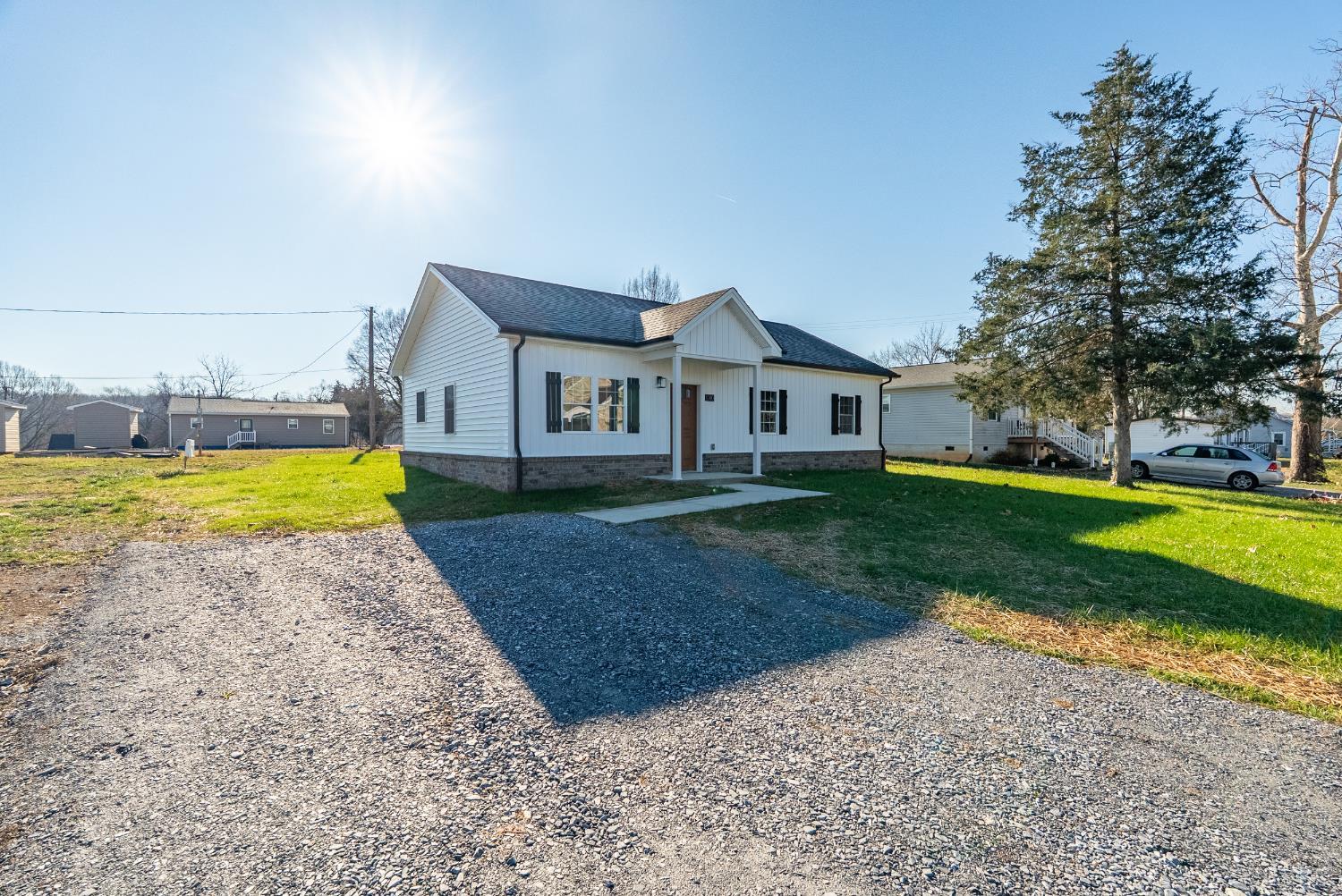 1303 4th Street Altavista, VA 24517 - Photo 21 of 36 a view of a house with swimming pool and yard