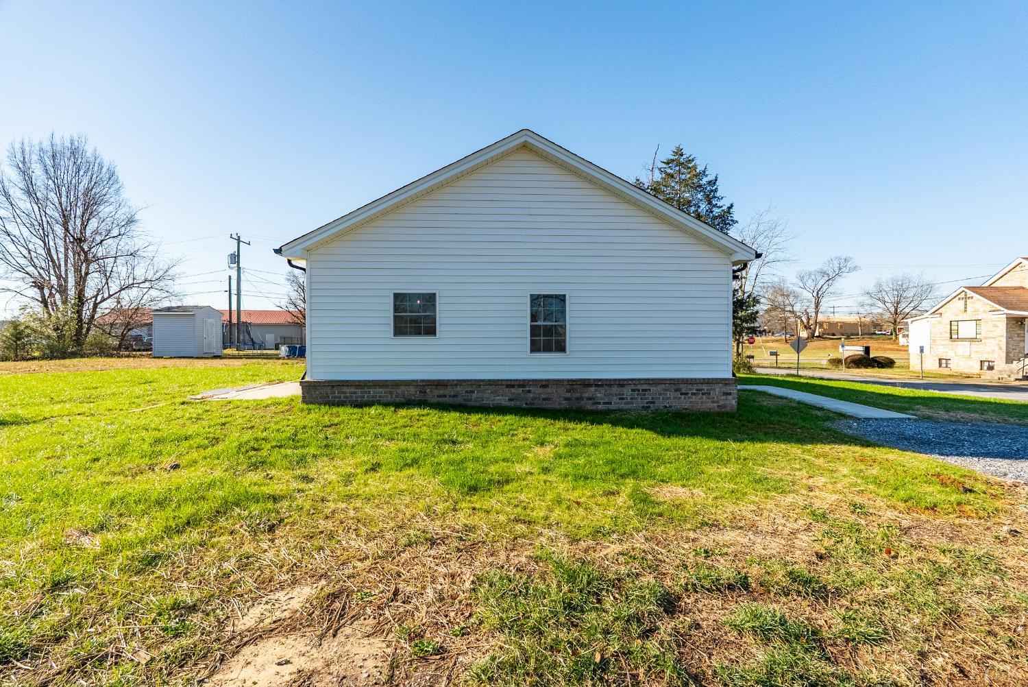 1303 4th Street Altavista, VA 24517 - Photo 24 of 36 a backyard of a house with lots of green space
