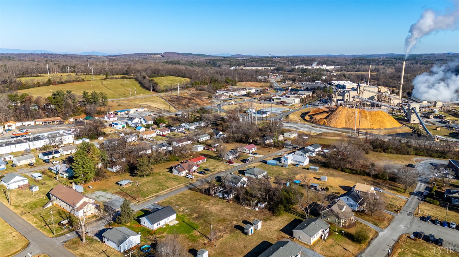 1303 4th Street Altavista, VA 24517 - Photo 35 of 36 an aerial view of residential houses with outdoor space