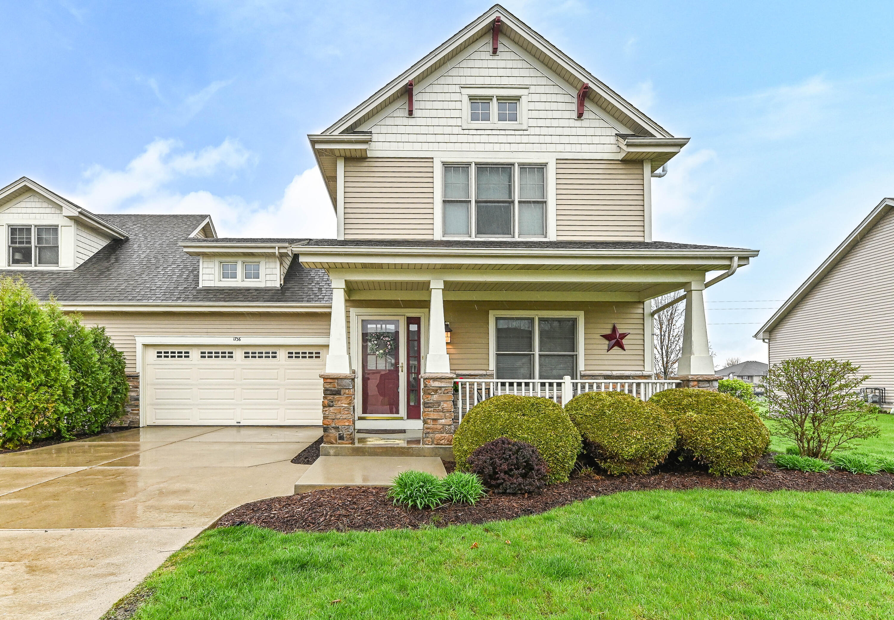 1736 Raintree Lane, Unit 47 Mount Pleasant, WI 53406 - Photo 2 of 51 Front of Condo