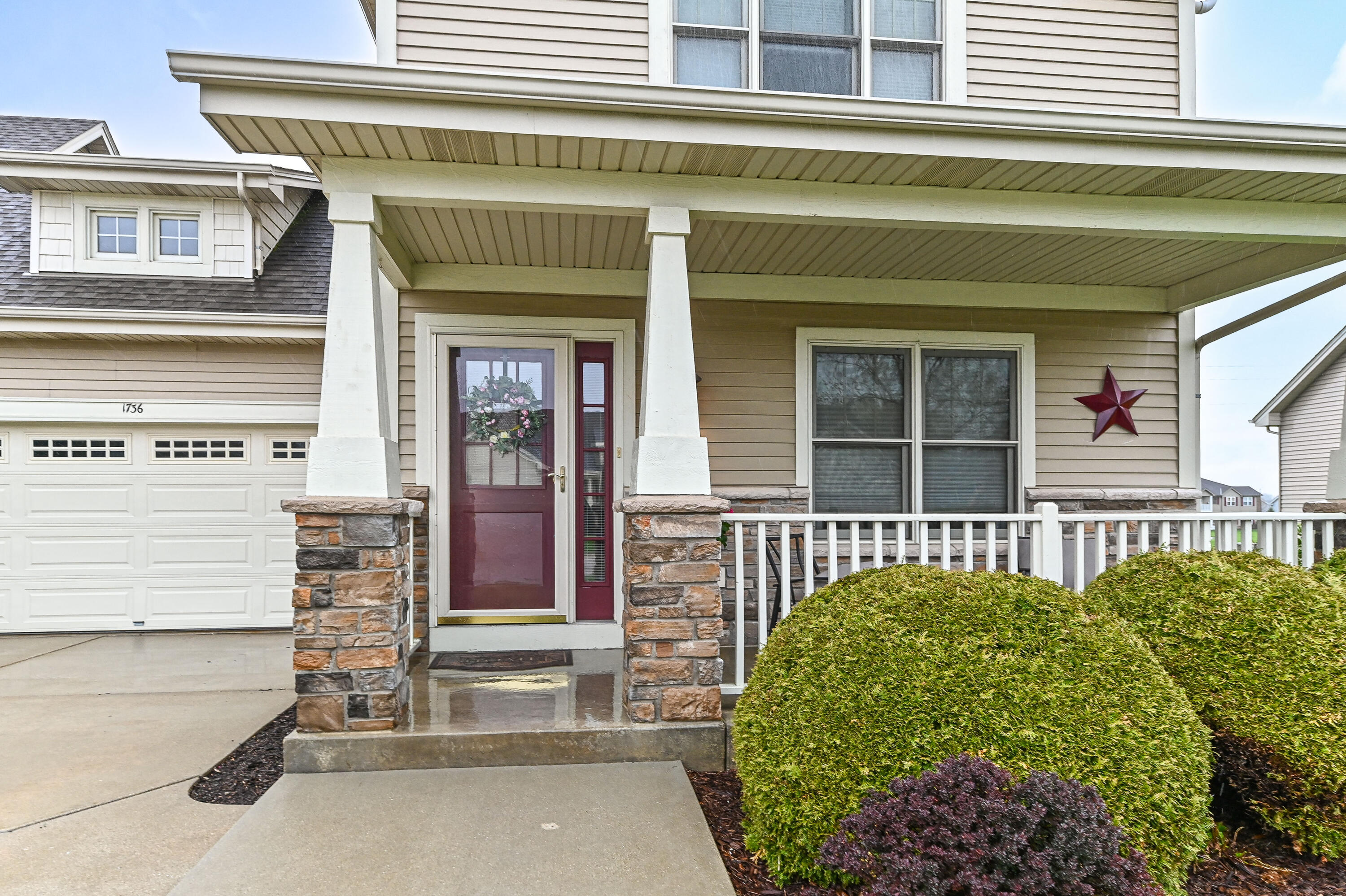1736 Raintree Lane, Unit 47 Mount Pleasant, WI 53406 - Photo 3 of 51 Front Exterior Entrance
