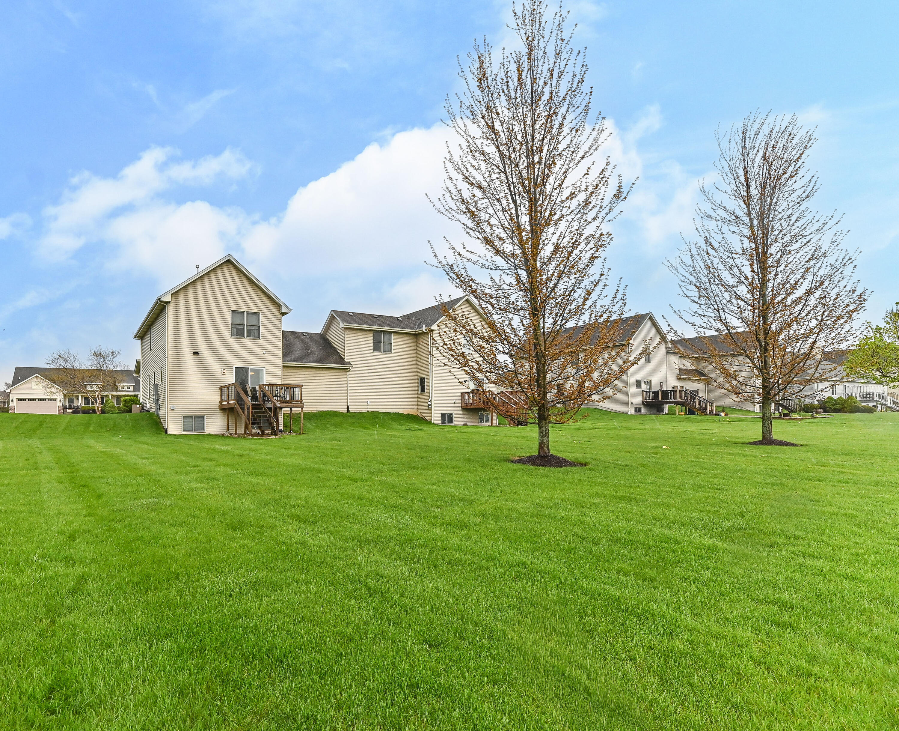 1736 Raintree Lane, Unit 47 Mount Pleasant, WI 53406 - Photo 40 of 51 Rear of Condo