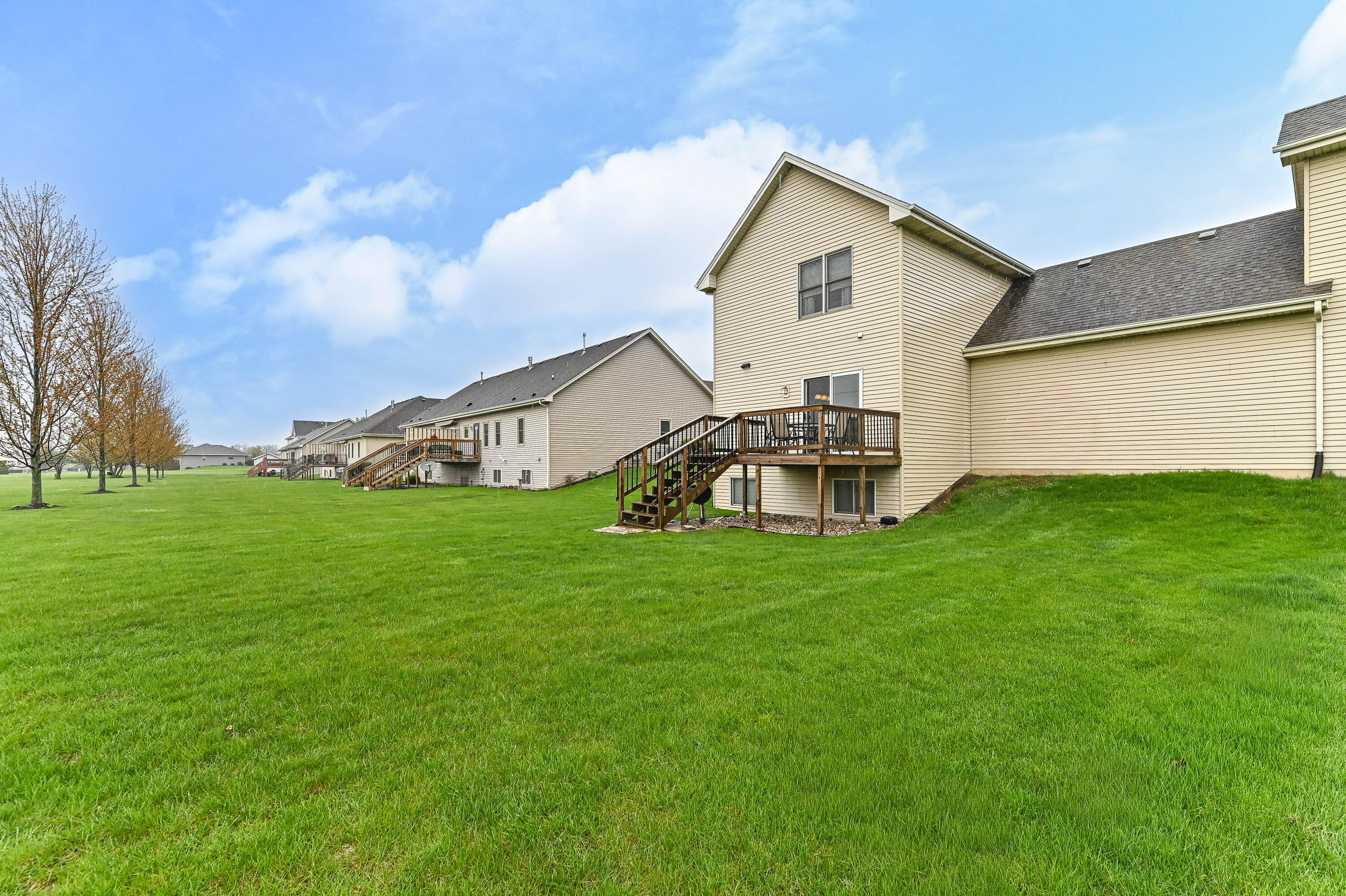 1736 Raintree Lane, Unit 47 Mount Pleasant, WI 53406 - Photo 42 of 51 Rear of Condo