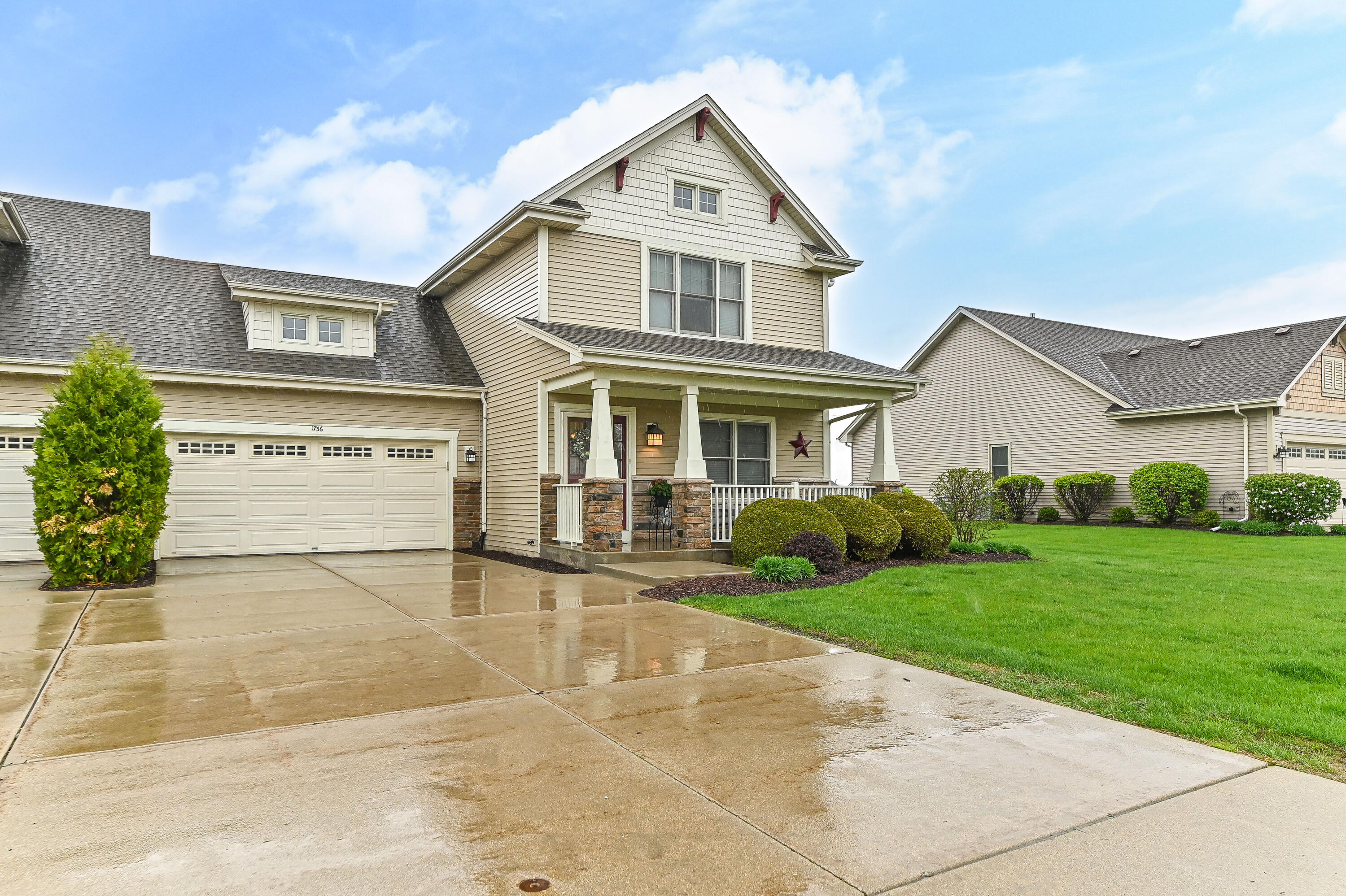 1736 Raintree Lane, Unit 47 Mount Pleasant, WI 53406 - Photo 48 of 51 Front of Condo