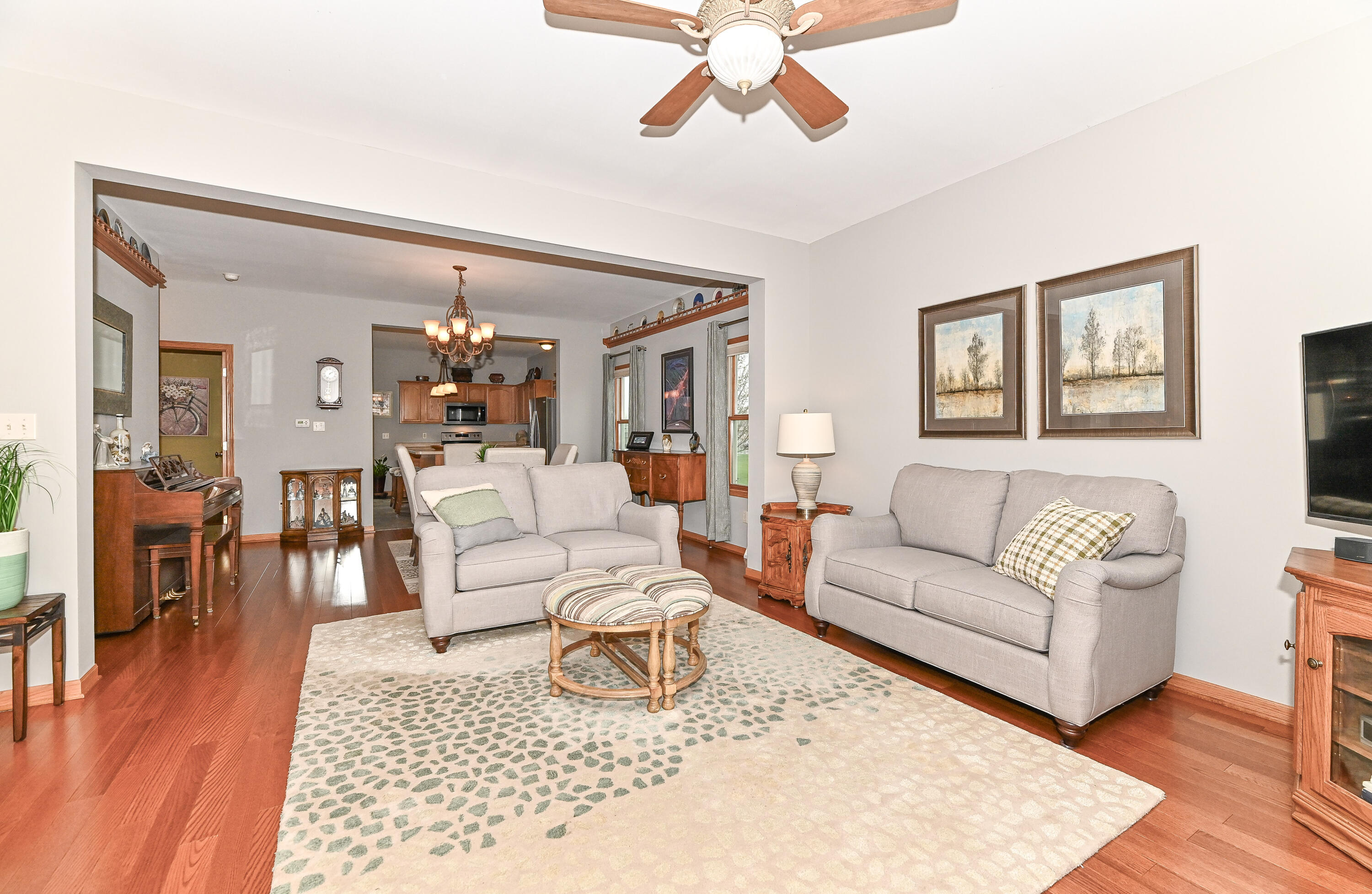 1736 Raintree Lane, Unit 47 Mount Pleasant, WI 53406 - Photo 8 of 51 Living Room