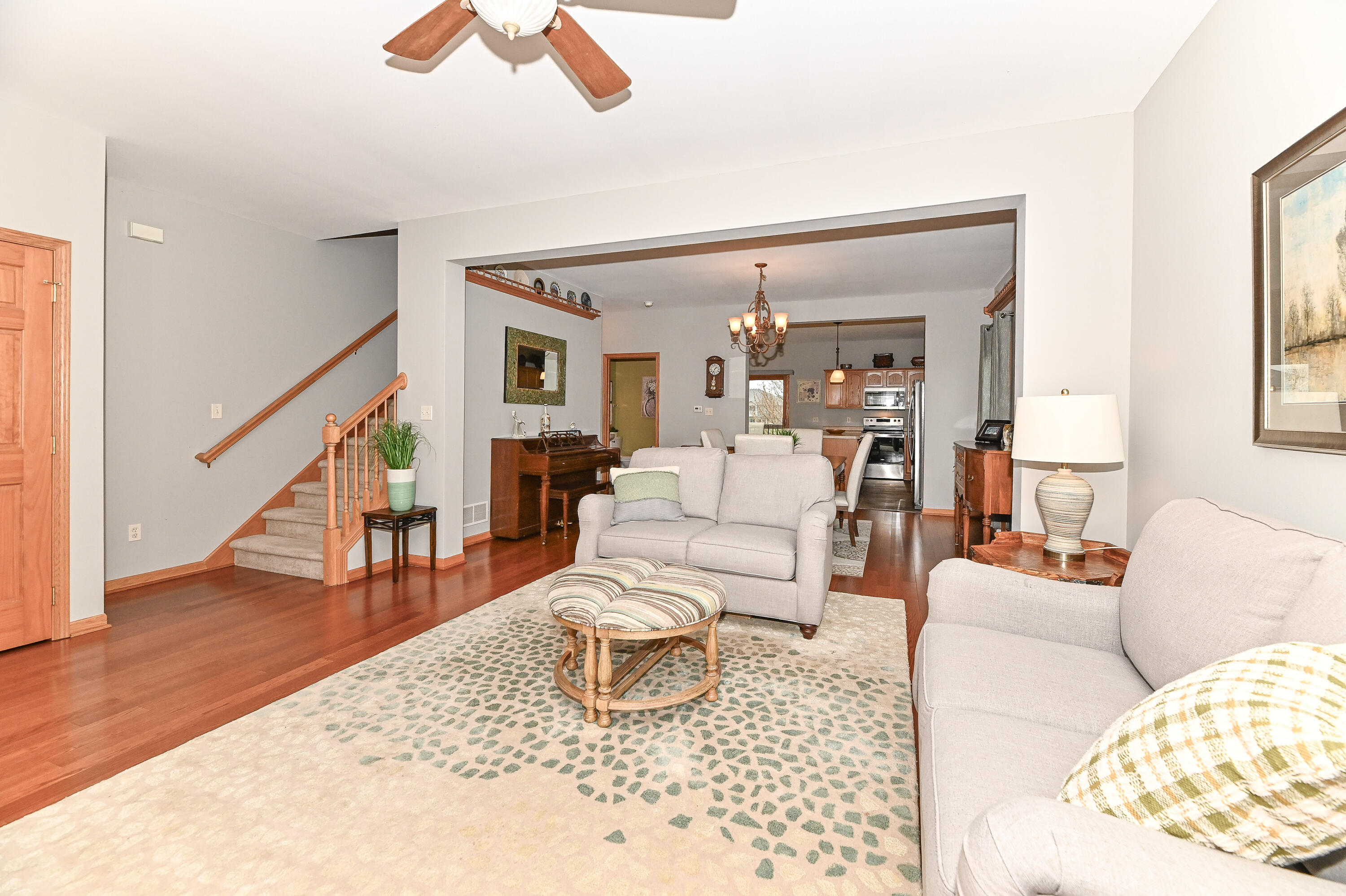 1736 Raintree Lane, Unit 47 Mount Pleasant, WI 53406 - Photo 9 of 51 Living Room