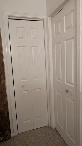 a view of front door