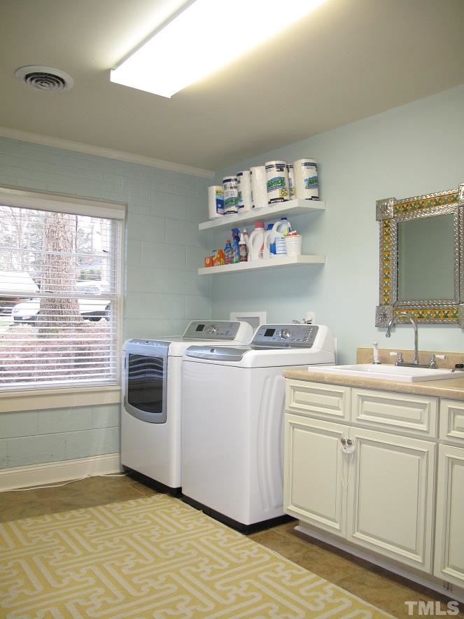 2405 Tyson Street Raleigh, NC 27612 - Photo 20 of 24 a kitchen with a stove and a sink
