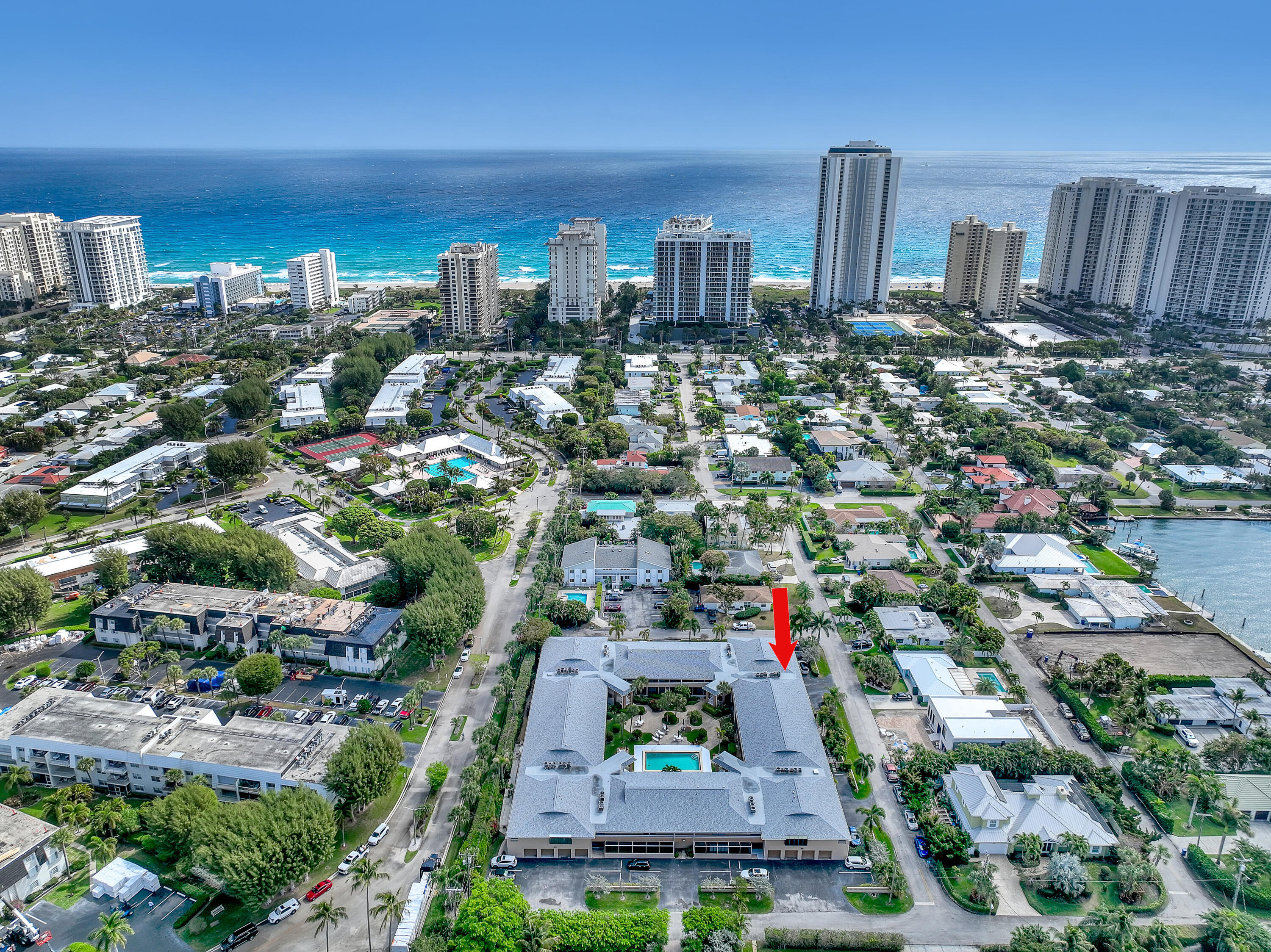 1100 Surf Road, Unit 215 Singer Island, FL 33404 - Photo 29 of 30 aerial view