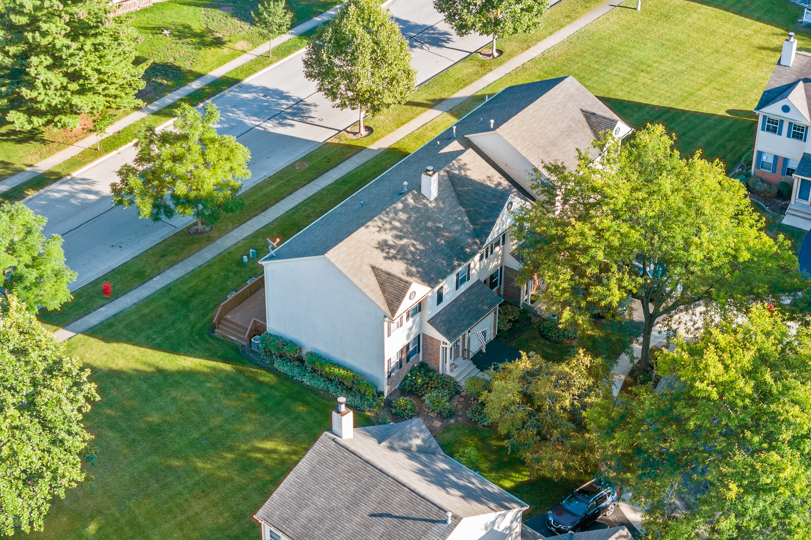 413 Ballard Drive Algonquin, IL 60102 - Photo 20 of 35 an aerial view of a house