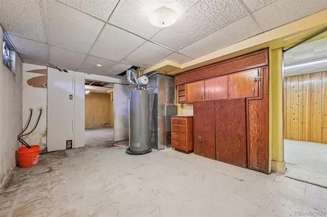 a view of a storage & utility room