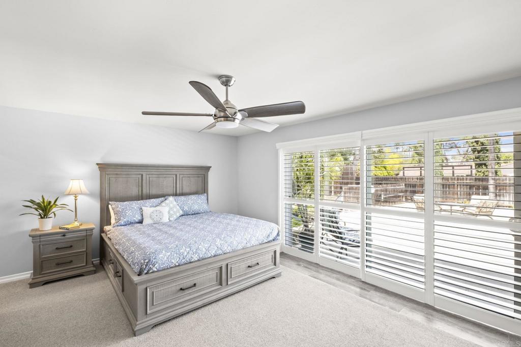 1973 Felicita Road Escondido, CA 92025 - Photo 23 of 55 a bedroom with a bed and a large window