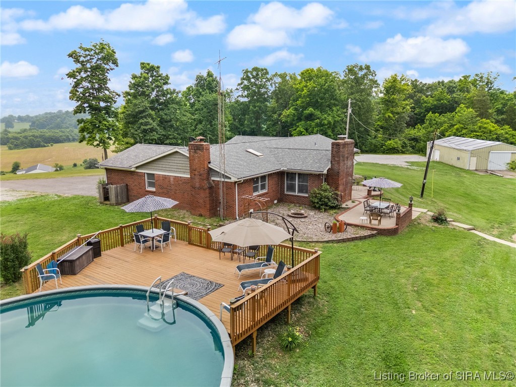 4225-4229 North Moberly Road Northwest Depauw, IN 47115 - Photo 24 of 99 Relax here all summer long!