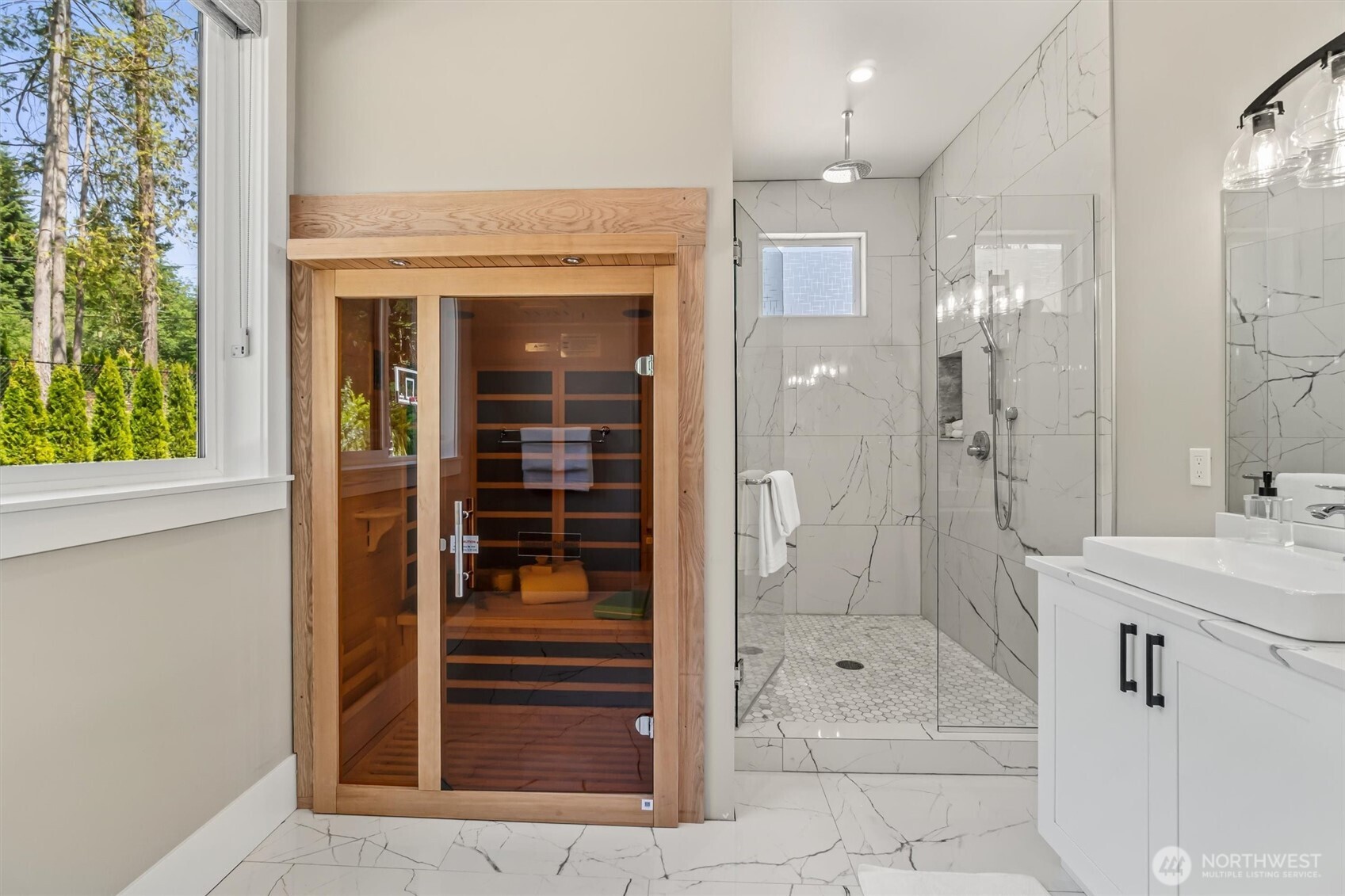 23036 35th Avenue Southeast Bothell, WA 98021 - Photo 19 of 39 a bathroom with a shower