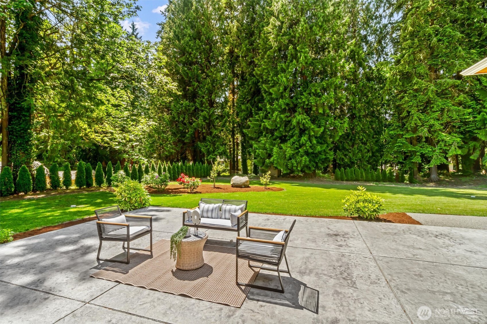 23036 35th Avenue Southeast Bothell, WA 98021 - Photo 33 of 39 a view of pool with lawn chairs and a big yard