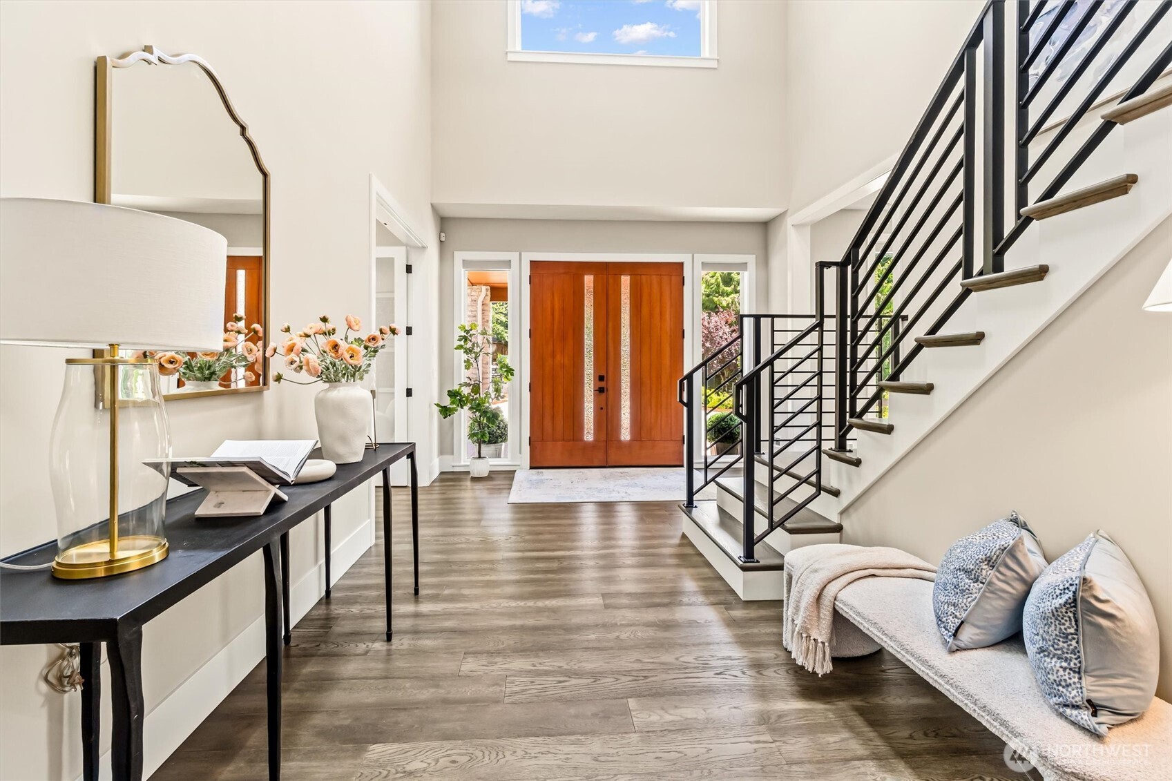 23036 35th Avenue Southeast Bothell, WA 98021 - Photo 4 of 39 a view of a livingroom with furniture and stairs