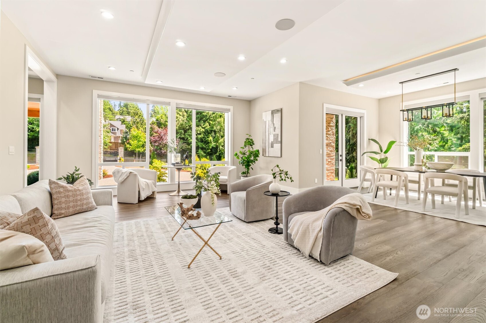 23036 35th Avenue Southeast Bothell, WA 98021 - Photo 7 of 39 a living room with furniture and a large window