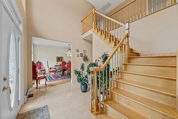 a view of entryway and hall
