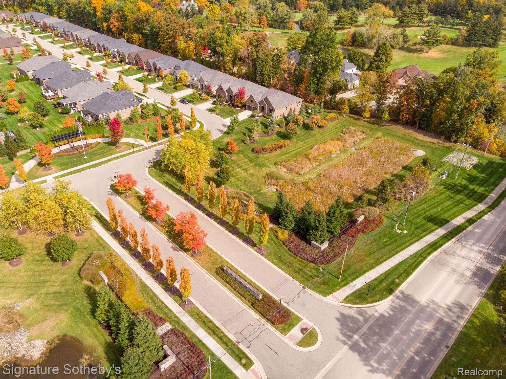 5470 Woodfall Road, Unit 1 Clarkston, MI 48348 - Photo 59 of 60 As You Drive In off Waldon Rd