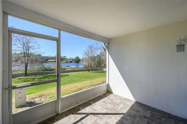 a view of a room with window