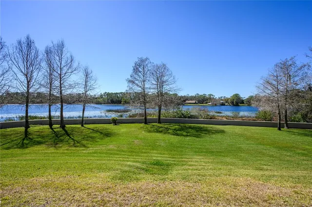 a view of an outdoor space and yard