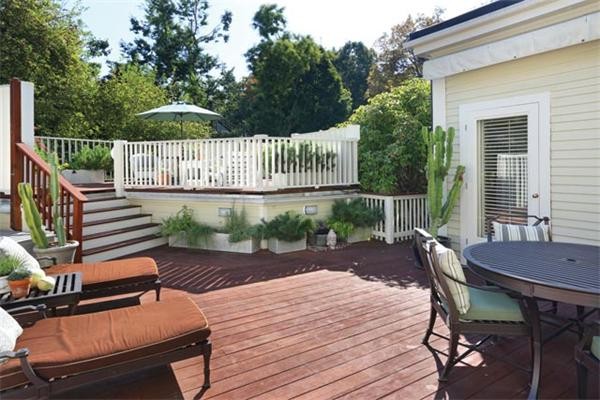 63 May Street Boston, MA 02130 - Photo 8 of 11 a view of a table and chairs in patio of the house