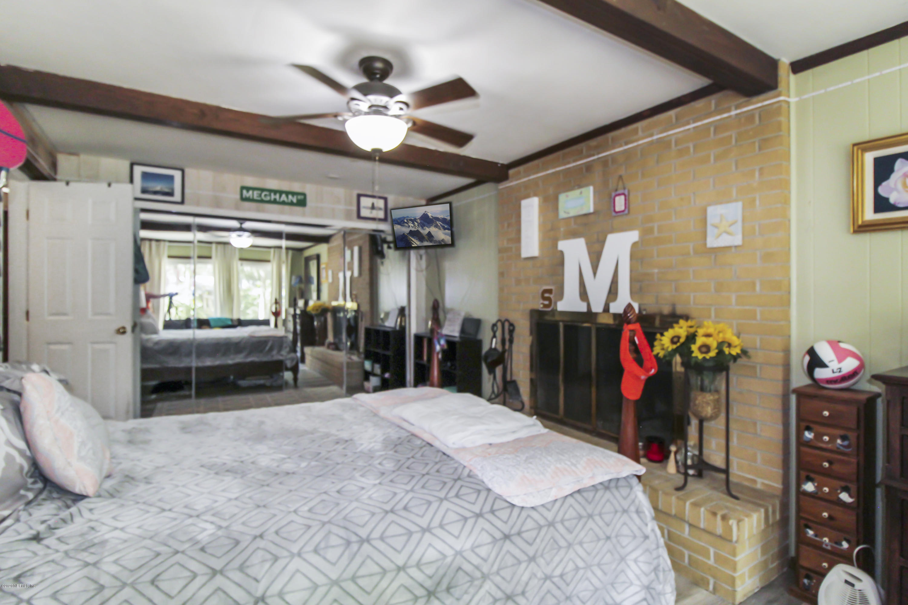 4633 Fulton Road Jacksonville, FL 32225 - Photo 15 of 19 Den with Fireplace
