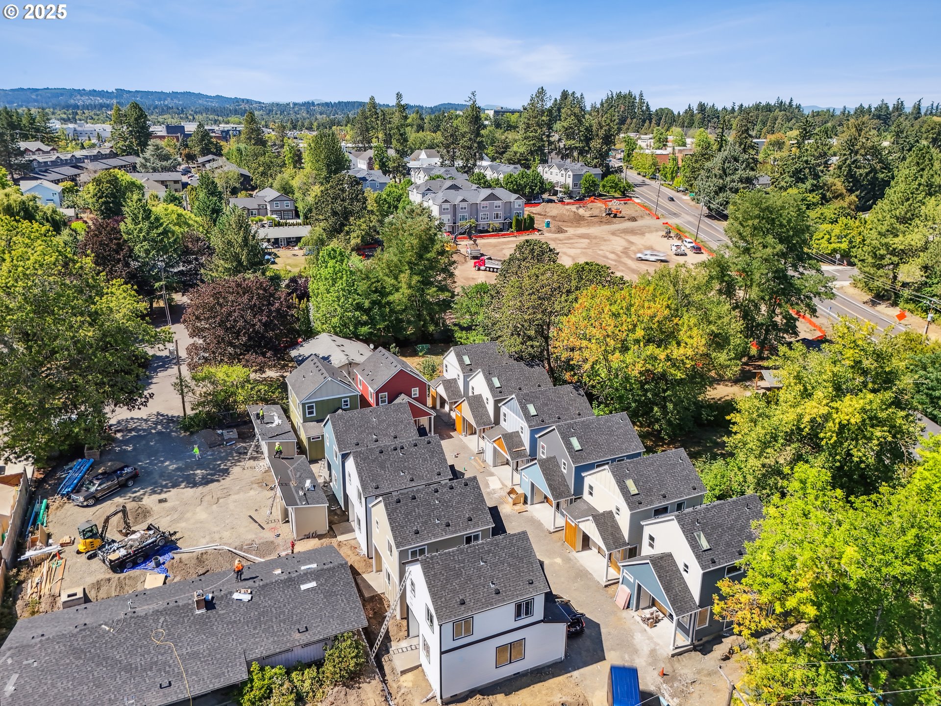 9596 Southwest 91st Avenue, Unit 12 Portland, OR 97223 - Photo 11 of 25 an aerial view of multiple house
