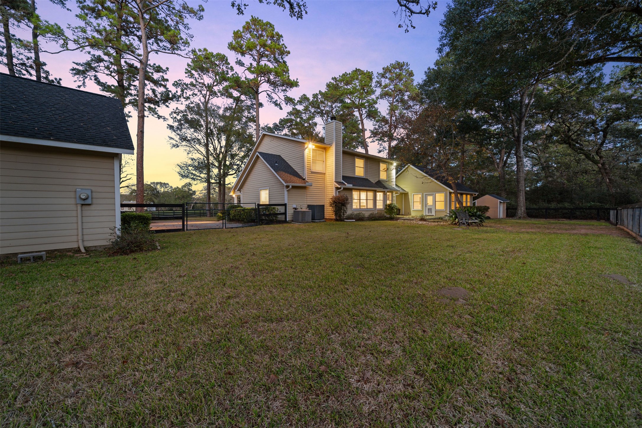 22323 Roberts Cemetery Road Hockley, TX 77447 - Photo 36 of 50 a view of a house with a yard