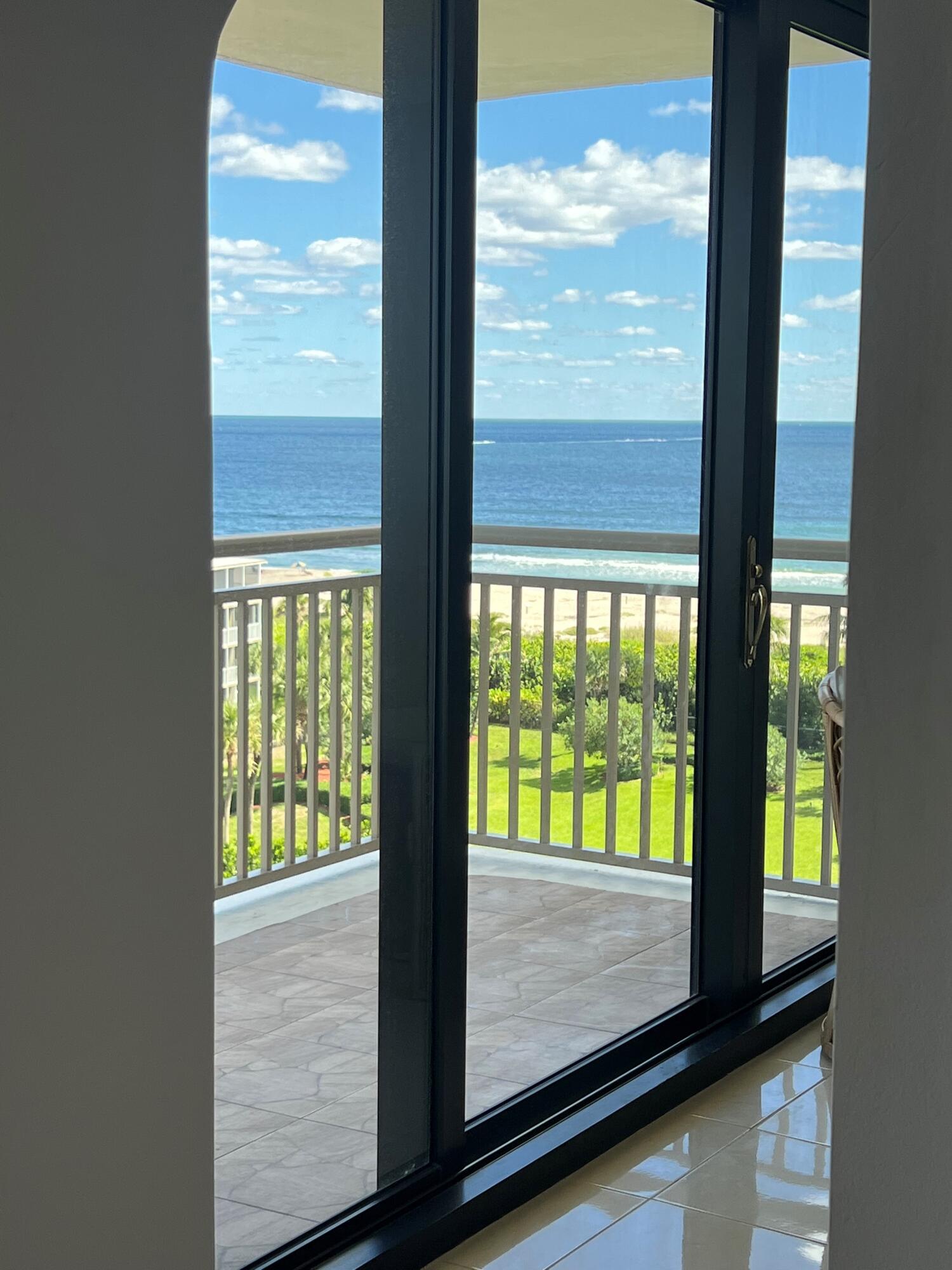 3400 North Ocean Drive, Unit 803 Riviera Beach, FL 33404 - Photo 19 of 51 Ocean View from Kitchen Eating Area