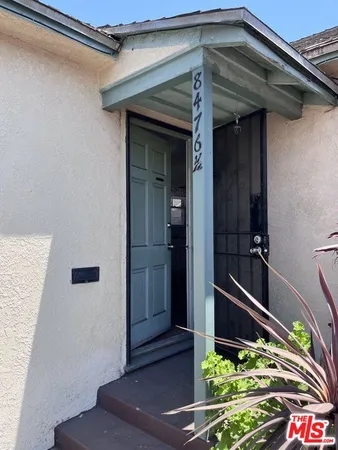 a view of an entryway with stairs